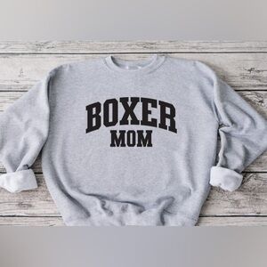 Boxer Mom Crewneck